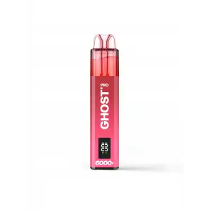 Strawberry Raspberry Cherry By Ghost Pro 6000+Disposible Vape Kit  